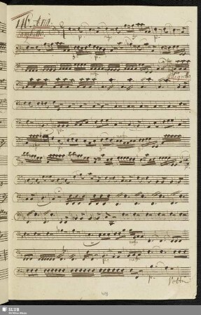 146. Aria: Il signore no non conviene / Ottani, B.