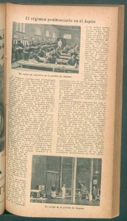 El régimen penitenciario en el Japón