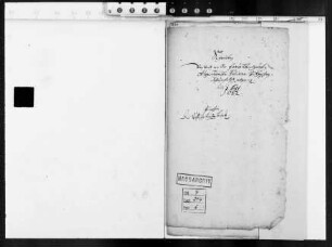 Korrespondenz der Landgräfin Alexandrine Juliane v. Hessen-Rheinfels, Witwe des Landgrafen Georg III.