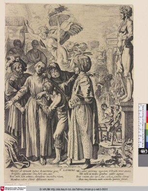 [Der hl. Laurentius; S. Lawrence]