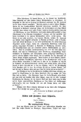 Leiden und Freuden einer Lehrerin : (Fortsetzung)