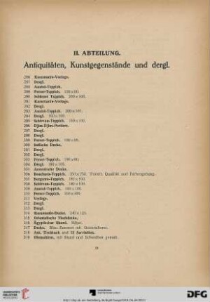 II. Abteilung (Nr. 286-1043)