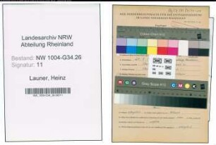 Entnazifizierung Heinz Launer , geb. 28.09.1912 (Arzt)
