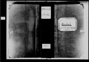 Adersbach, evangelische Gemeinde: Standesbuch 1838-1865