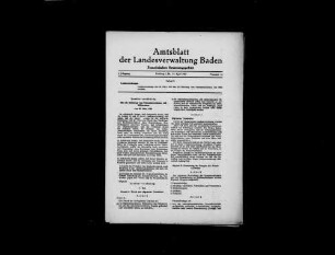 Verschiedene Rechtsvorschriften