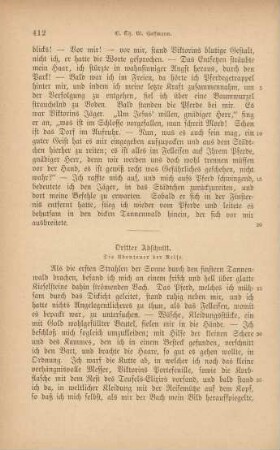 Dritter Abschnitt. Die Abenteuer der Reise