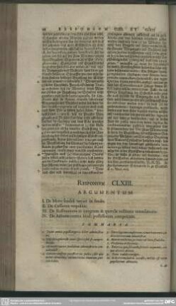 Responsum CLXIII.