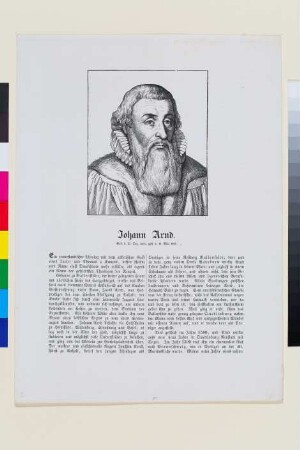Porträt Johann Arndt