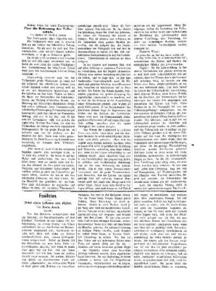 Feuilleton : Brief eines Lehrers aus Algier ; (Schluß)