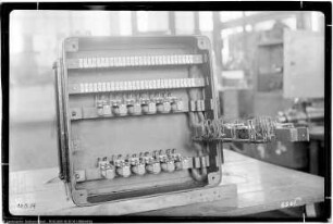 Bau Me 216 Elektrowerkstatt, Relaiskasten