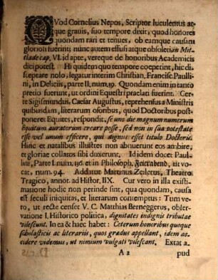 Eqvites Silesii, honoribus academicis fvlgentes, tribvs decadibvs comprehensi, Decas prima
