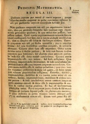 Philosophiae Naturalis Principia Mathematica. 3,1