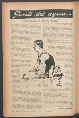 "Juancito, el de la pileta" : Gente del agua