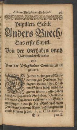 Pupillen-Schilt Anders Buech/