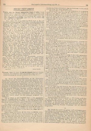 665-667 [Rezension] Menoud, Philippe H., Le sort des tréspassés d'après le Nouveau Testament