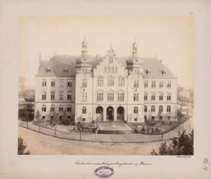 Oberlandes- und Amtsgericht, Hamm: Hauptansicht