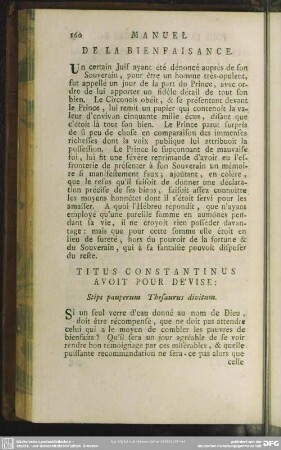 De La Bienfaisance