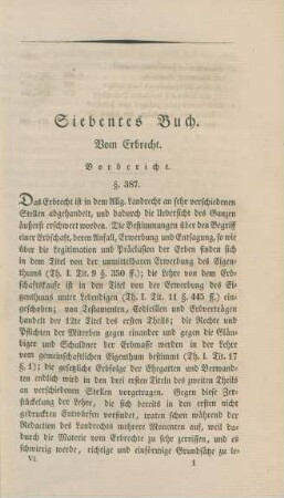 Siebentes Buch.