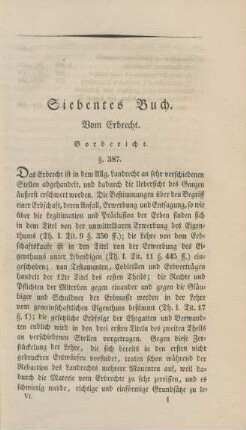 Siebentes Buch.