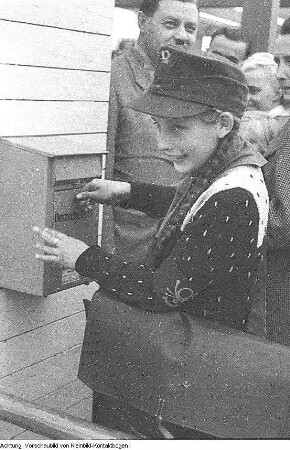 Dresden, Pionierpostamt, August 1951