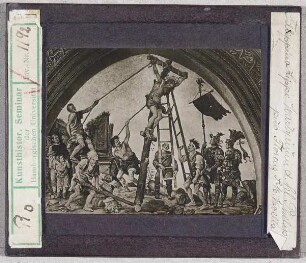 Filippino Lippi: Martyrium des Heiligen Philippus. Florenz, Santa Maria Novella, Capella Strozzi