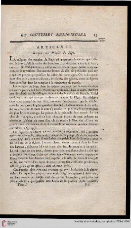 Article II