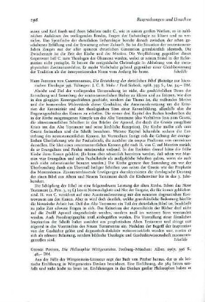 198-200 [Rezension] Pitcher, George, Die Philosophie Wittgensteins