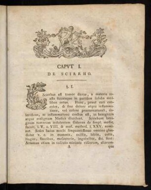 1-6, Caput I. de scirrho
