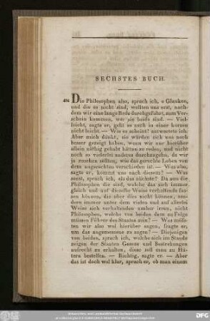 Sechstes Buch.