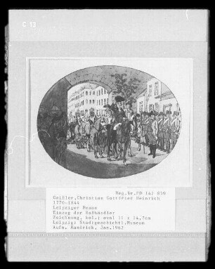 Leipziger Messe: Einzug der Roßhändler