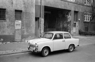 In Berlin mit Trabant 601