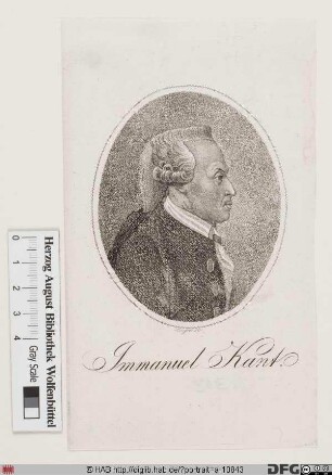 Bildnis Immanuel Kant