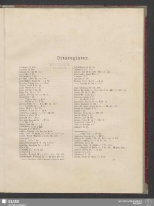 Ortsregister