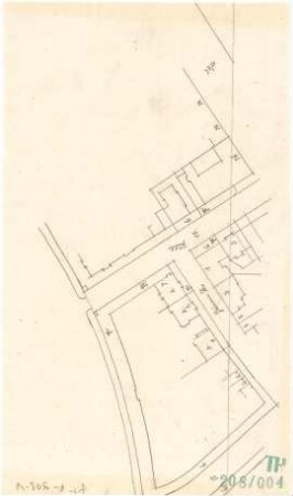Fischer, Theodor; München, Lindwurmstr.; Garage, Tankstelle und Fahrschule Eibl - Lageplan