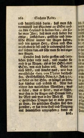 262-275, Decket doch dieser grossen und herrlichen Lehre...
