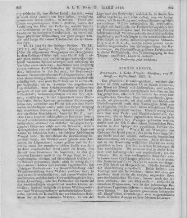 Hauff, W.: Novellen. Stuttgart: Franck 1827