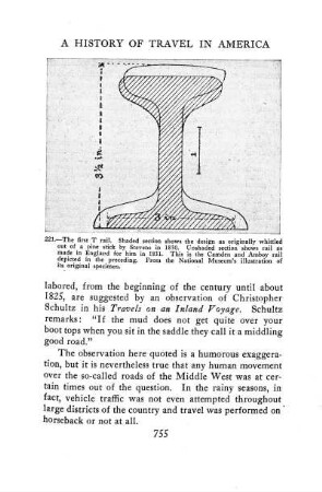 222. Early American methods of railway track building. - Sm. F. C. Amer. 1832