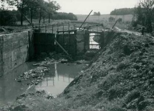 Rhein - Rhone - Kanal, zerstörte Bauwerke, 1940