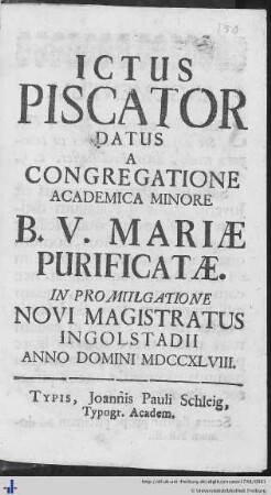 Ictus Piscator