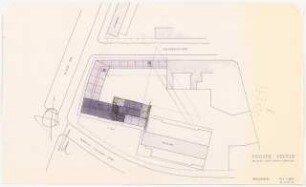 Geschäftshaus Martin-Luther-Straße/Kleiststraße (Philips/Berlin Center), Berlin-Schöneberg 2.Projektstufe: Grundriss 1:500