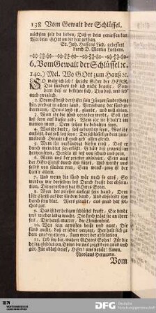 6. Vom Gewalt der Schlüssel