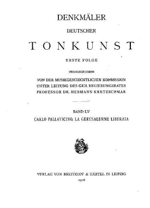 La Gerusalemme liberata