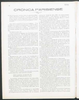 Crónica parisiense