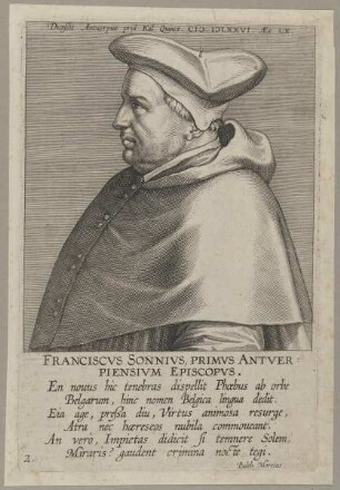 Bildnis des Franciscvs Sonnivs