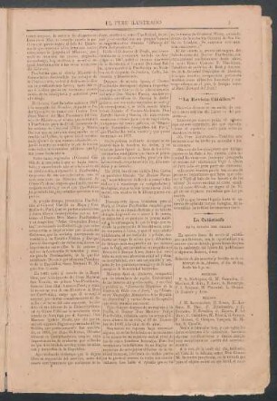 La Catástrofe de la Aduana del Callao. [Fragmento]