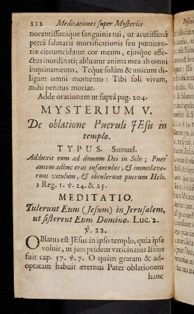 212-220, Mysterium V - VIII