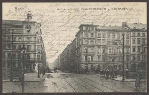 Ansichtskarte Waldemarstraße, Ecke Elisabethufer [2/2]