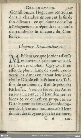 Chapitre Dixhuitieme