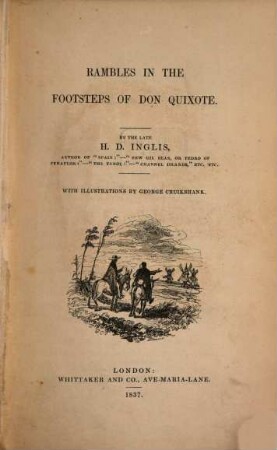 Rambles in the footsteps of Don Quixote