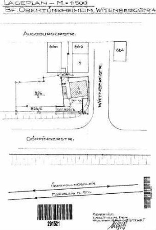 Stuttgart-Obertürkheim: Teillageplan - Winterbergstr.4